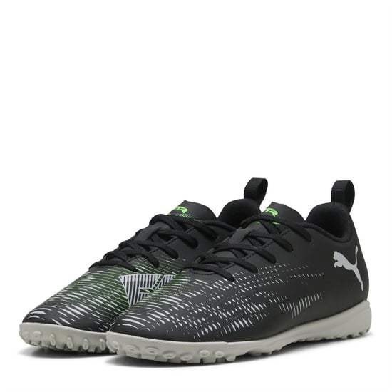 Puma - "Future 8 Play" Künstlicher Boden Fußballschuhe für Kinder (Schwarz/Grün) - Image 1