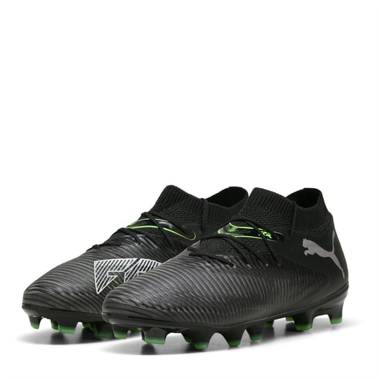 Puma Kinder-Fußballschuhe „Future 8 Pro“ für Kunstrasen (Schwarz/Grün) - Image 1