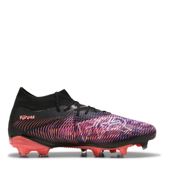 Puma Damen Future 8 Match Schnürsenkel Fußballschuhe für Kunstrasen (Schwarz/Lila) - Image 4