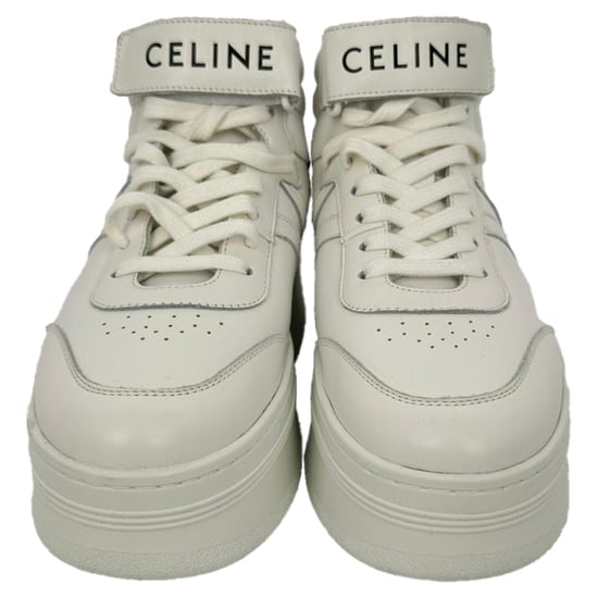 Celine Schnürsneaker mit Klettverschluss in Weiß - Image 2