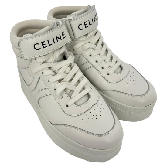 Celine Schnürsneaker mit Klettverschluss in Weiß - Image 5