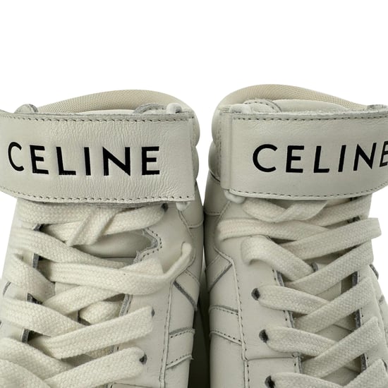 Celine Schnürsneaker mit Klettverschluss in Weiß - Image 6
