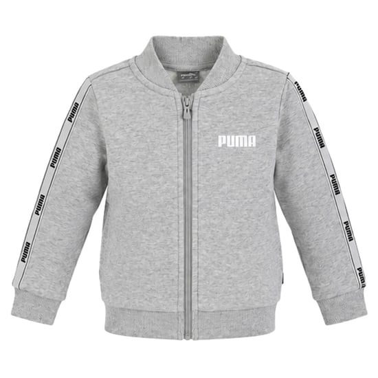 Puma Tape 2.0 Kids Grey Tracksuit - Image 2