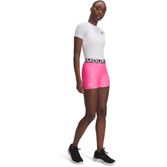 Under Armour - "HeatGear" Kompressions-Shorts für Damen (Pink) - Image 3