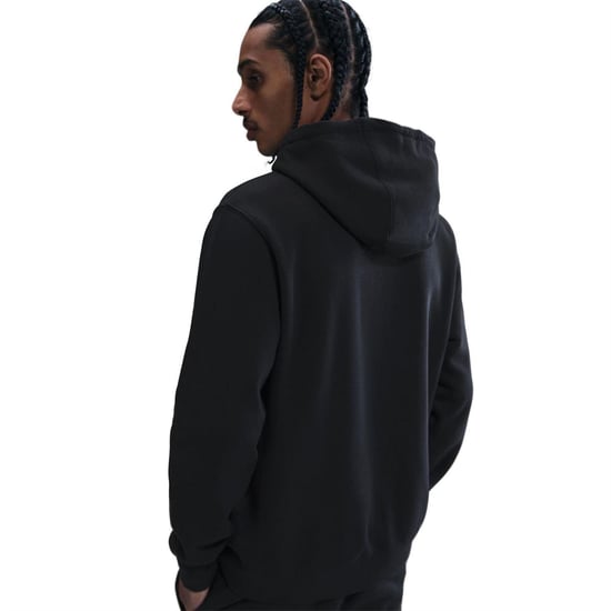 Nike - "Club" Hoodie zum Überziehen für Herren, Fleece (Schwarz) - Image 4