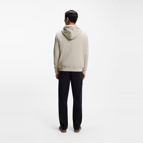 Boss - "Wetalk" Hoodie zum Überziehen für Herren (Grau) - Image 3
