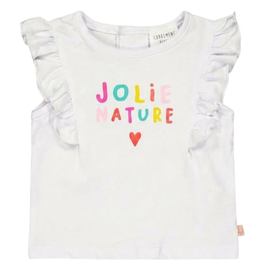 Carrement Beau - "Jolie Nature" Set Oberteil & Shorts für Baby-Girls (Weiß/Orange) - Image 3