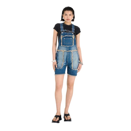 The Ragged Priest - "Chroma" Latzhosen für Damen (Dreckig Gewaschen) - Image 1