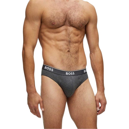 Boss - Slips für Herren, Premium-Baumwolle (3er-Pack) (Grau/Dunkelgrau/Schwarz) - Image 3
