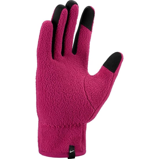 Nike - "Thermafit" Winterhandschuhe, Fleece (Betenrot/Weiß) - Image 2