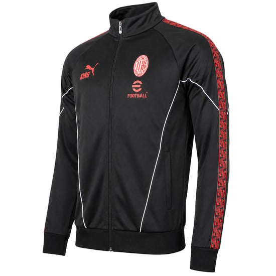 Puma AC Milan 25/26 King Anthem Mens Black Track Jacket - Image 2
