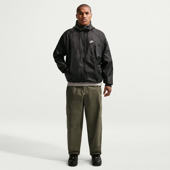 Nike - Windrunner Jacke für Herren (Samtschwarz/Weiß) - Image 3