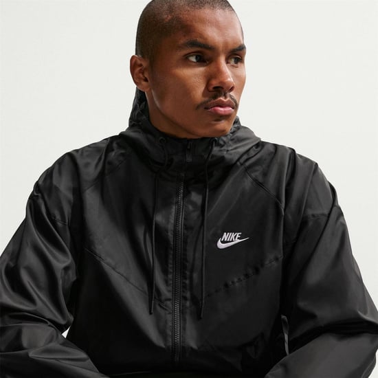 Nike - Windrunner Jacke für Herren (Samtschwarz/Weiß) - Image 5