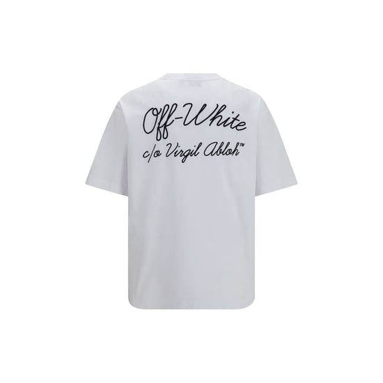 Off-White Weißes Baumwoll-T-Shirt - Image 2