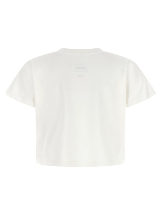 MM6 Maison Margiela Weißes Baumwoll-T-Shirt - Image 2