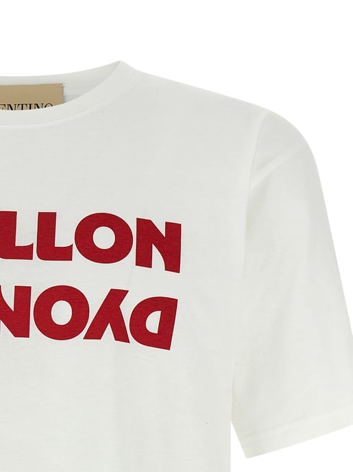 Valentino Garavani Weißes Baumwoll-T-Shirt - Image 3