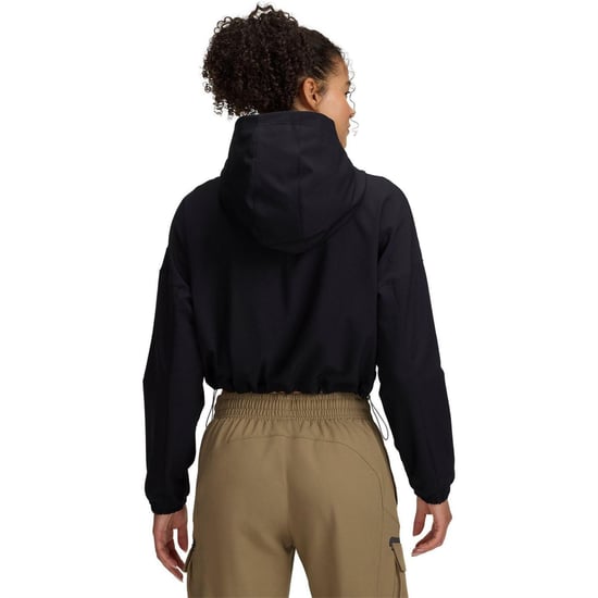 Under Armour - "Unstoppable" Kapuzenjacke für Damen, gewebter Stoff (Schwarz) - Image 2
