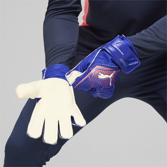 Puma - "Ultra Play" Torhüter-Handschuhe für Kinder (Violett/Rot) - Image 5