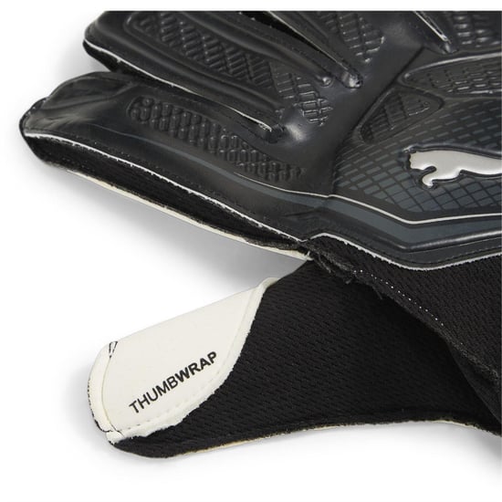 Puma - "Ultra Play RC" Torhüter-Handschuhe für Kinder (Schwarz/Silber) - Image 2