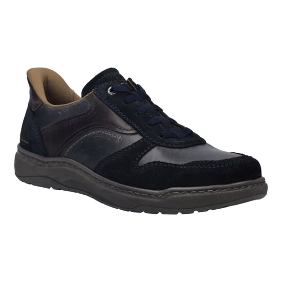 JOSEF SEIBEL Herren Halbschuh Baxter 01 in dunkelblau-kombi - Image 1