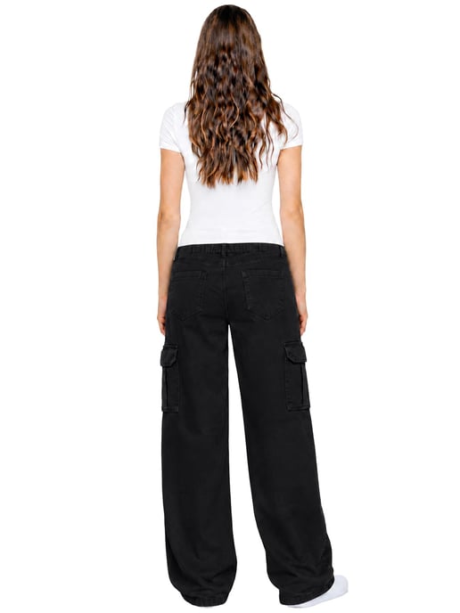 Enzo | Damen Cargo Baggy-Hose - Image 5