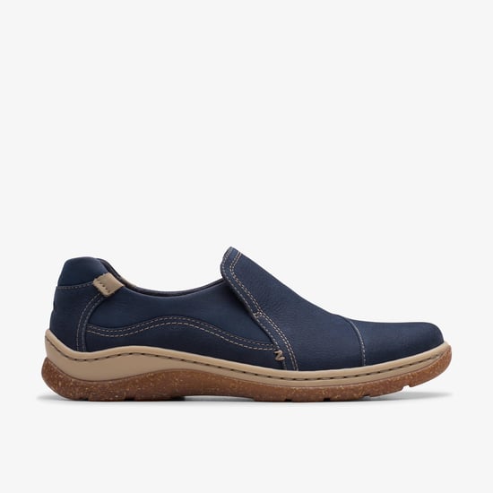 Orlene Slip Navy Nubuck Schuhe - Image 1