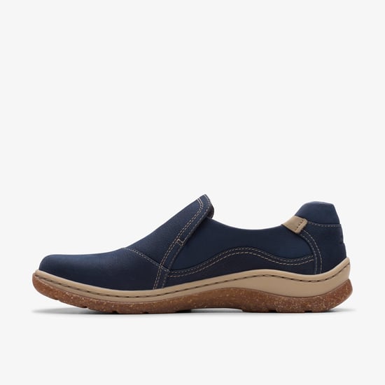 Orlene Slip Navy Nubuck Schuhe - Image 3