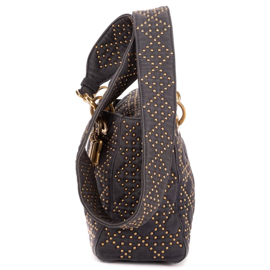 Medium Studded Lady Dior Flap Medium Schultertasche - Image 3