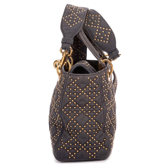 Medium Studded Lady Dior Flap Medium Schultertasche - Image 4