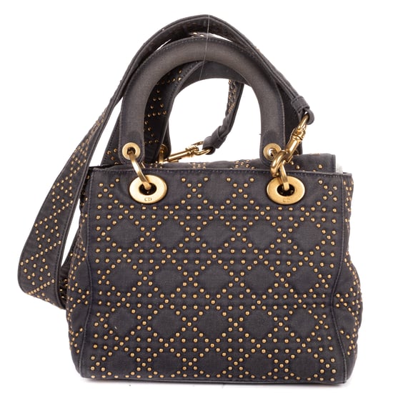 Medium Studded Lady Dior Flap Medium Schultertasche - Image 5