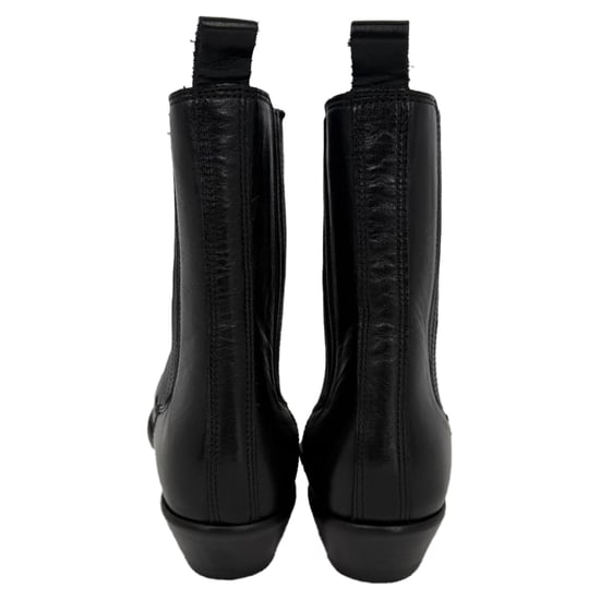 Isabel Marant Delena Stiefeletten aus schwarzem Leder - Image 3