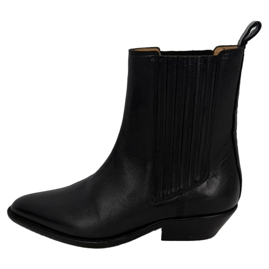 Isabel Marant Delena Stiefeletten aus schwarzem Leder - Image 4