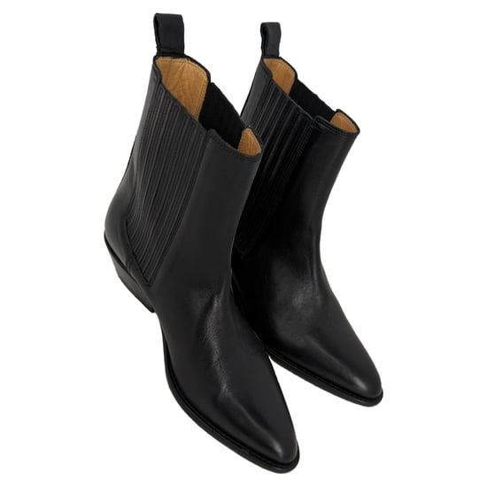 Isabel Marant Delena Stiefeletten aus schwarzem Leder - Image 5