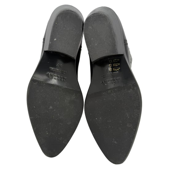 Isabel Marant Delena Stiefeletten aus schwarzem Leder - Image 6