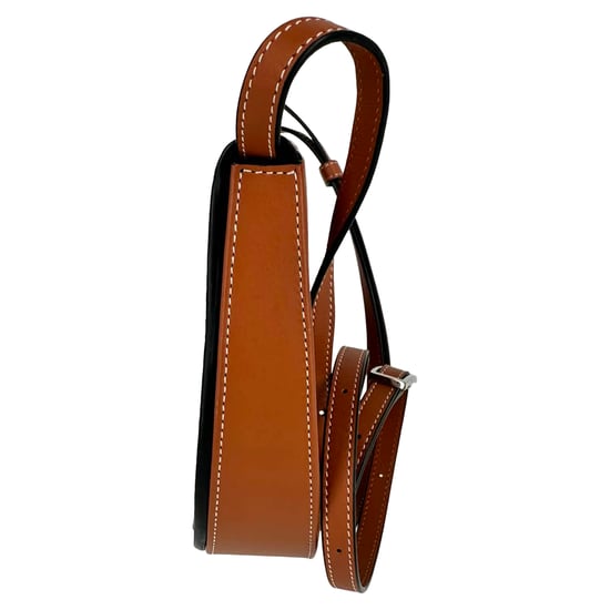 Loewe Heel Kleine Tasche aus braunem Leder - Image 3