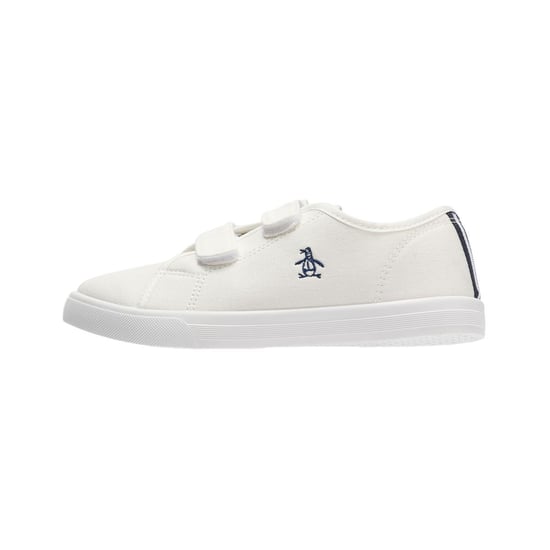 Penguin Junior Sparton Hook and loop Textile Weiße Sneakers - Image 6