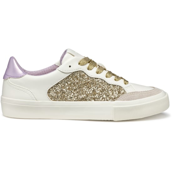 Geox D EMMELENY Damen Sneaker In Optik Weiß/Lichtgold - Image 5