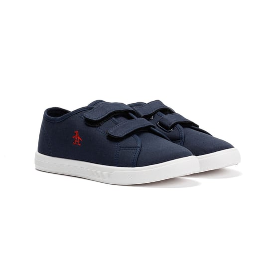 Penguin Junior Sparton Hook and loop Textile Blaue Sneakers - Image 1