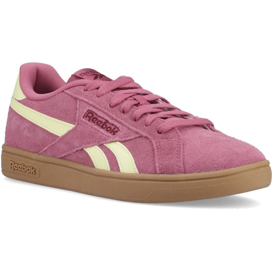 Reebok Court Retro Textil Damen Studiopink/Gelb/Haze/Schwarz Kirsch Sneaker - Image 1