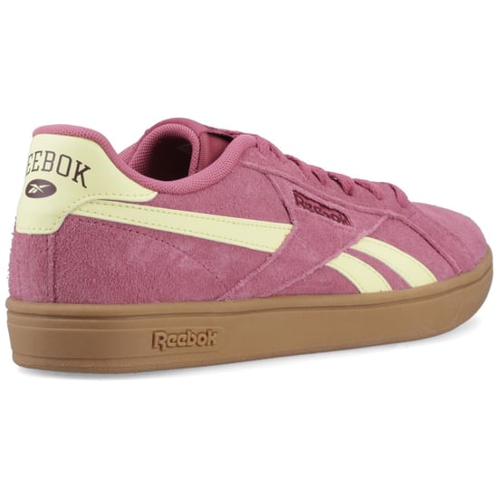 Reebok Court Retro Textil Damen Studiopink/Gelb/Haze/Schwarz Kirsch Sneaker - Image 2