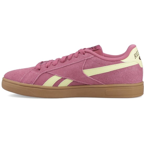 Reebok Court Retro Textil Damen Studiopink/Gelb/Haze/Schwarz Kirsch Sneaker - Image 4