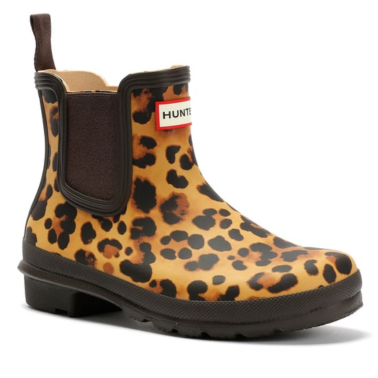Hunter Original Chelsea Gummi Damen Braune Gummistiefel - Image 2