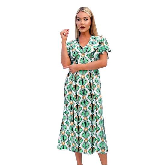 AX Paris - Midikleid für Damen, Schleifendetail (Bunt) - Image 2