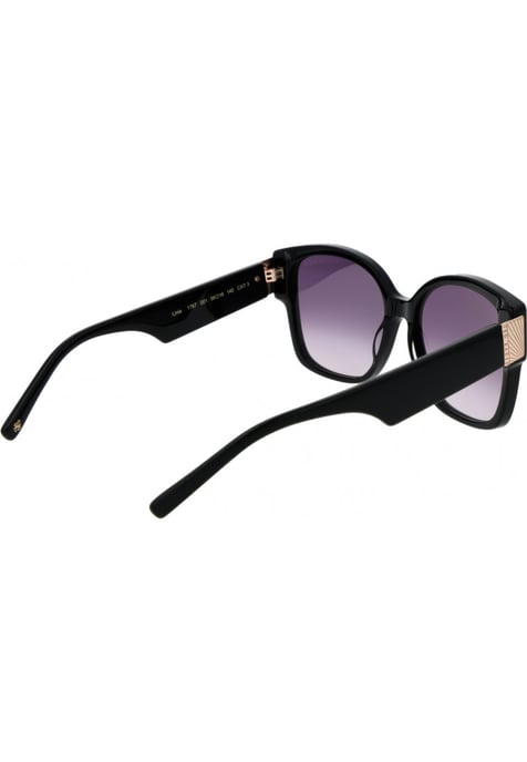 Ted Baker TB1767 Linia 001 glänzend schwarz lila Sonnenbrille mit Farbverlauf - Image 3