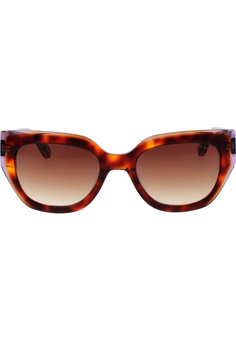 Ted Baker TB1757 Coral 100 Glanz klassisch schildpatt braun Farbverlauf Sonnenbrille - Image 2
