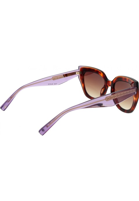 Ted Baker TB1757 Coral 100 Glanz klassisch schildpatt braun Farbverlauf Sonnenbrille - Image 3