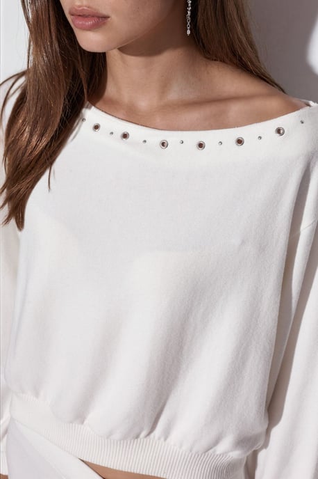 Damen Rundhals-Fleece-Sweatshirt - Image 4