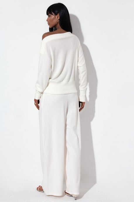 Damen Sweatshirt mit rundem Halsausschnitt - Image 3