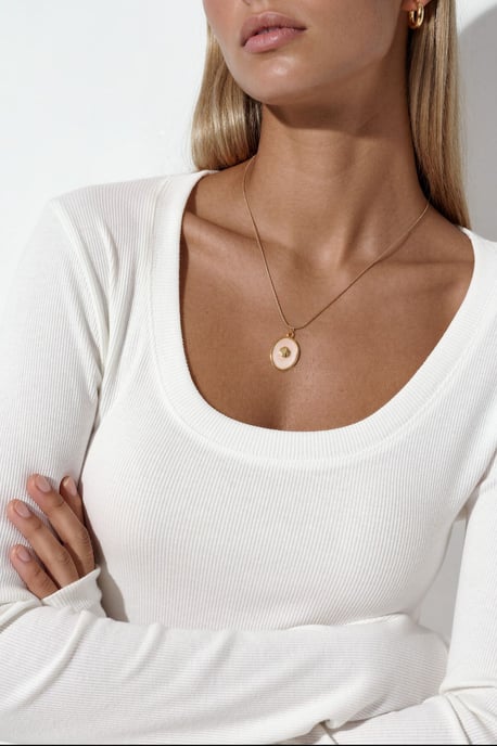 Damen Ripp Langarm-Crop-Top - Image 4