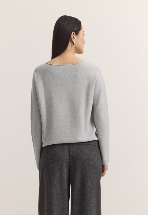 Bugatti Damen Pullover Rundhals Baumwolle Rundhals - Image 2